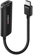 Lindy LINDY 38329 HDMI Adapter [1x HDMI&reg; - 1x DisplayPort, Micro USB] Schwar