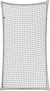 vidaXL Anh&auml;ngernetz Anh&auml;ngernetz mit Gummiseil Schwarz 3x1,65 m PP, BxL:...