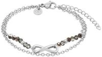 TOM TAILOR Armband Schmuck Geschenk Edelstahl Infinity Unendlichkeitsschleife,...