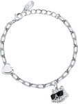 KARL LAGERFELD Armband Karl Lagerfeld Damen-Armband Edelstahl 28 Kristall
