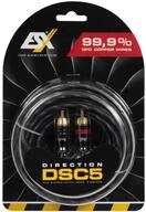 ESX ESX DIRECTION DSC5 Cinch-Audi-Stereokabel 5 m Audio- & Video-Kabel