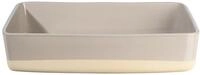 ASA SELECTION Auflaufform GRANDE, B 36 x T 26 cm, Beige, Creme, Steingut,...