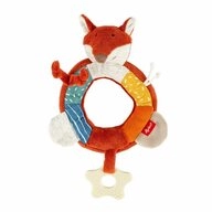 Sigikid Greifspielzeug PlayQ Aktiv-Ring Fuchs Yellow