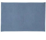 Rhomtuft Duschmatte Plain, H&ouml;he 6 mm, 100% Baumwolle blau 60.00 cm x 90.00 cm...