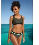 s.Oliver Bikini-Hose Yella mit kontrastfarbenen Details
