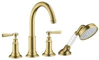 hansgrohe Wannenarmatur Axor Montreux 4-Loch Fliesenrandarmatur mit Hebelgriff