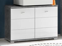 BEGA BBK Waschbeckenunterschrank 80 x 57 x 31 cm (B/H/T)