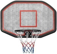 vidaXL Basketballkorb, Schwarz 109x71x3 cm Polyethylen