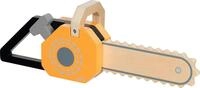 Gollnest & Kiesel Goki 58323 - Kettens&auml;ge mit Ger&auml;usch, Holz, L&auml;nge: 33,5 cm,