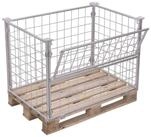 CORDES Palettenbett VARIOfit Palettenaufsatz Typ 64 verzinkt 1.200 x 1.000 mm