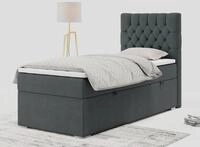MKS M&Ouml;BEL Boxspringbett PERA (Set, Packung, Topper T25/Visco, T30-Schaum,
