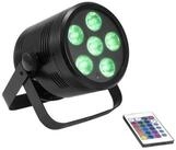 EUROLITE LED Scheinwerfer, AKKU PAR 6 QCL - Akkubetriebener LED Scheinwerfer