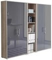 BMG M&ouml;bel Aktenschrank B&uuml;rom&ouml;bel Office Edition 10 (Aktenschrank Regal Set,