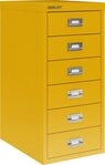 Bisley Aktenschrank MultiDrawer Schubladenschrank in Sunflower - Ma&szlig;e: H 59 x...