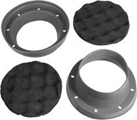 Musway MUSWAY MSB130 Silikon Lautsprechermanschetten 13cm Auto-Adapter