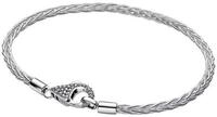 Pandora Silberarmband 594462C01, Damenarmband Silber Fuchsschwanz mit
