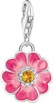 THOMAS SABO Charm-Einh&auml;nger Charm Flower, mit Zirkonia (synth) oder...
