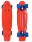 MTS Skateboard Donic Schildkr&ouml;t Skateboard Retro Native rot rot