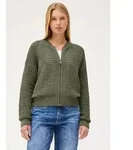STREET ONE STUDIO Cardigan Grobstrick gr&uuml;n 34 EU