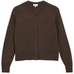 s.Oliver Cardigan Strickjacke Feinstrickjacke mit Rippb&uuml;ndchen