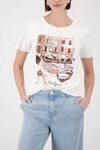 Monari T-Shirt Shirt City Regular fit mit City-Print