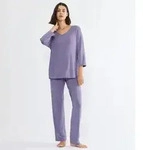 Triumph Schlafanzug Timeless Sensuality PK 3/4 Sleeves atmungsaktiv und weich,...