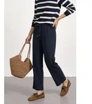 STREET ONE Stoffhose Sommerhose mit Turn-Up-Detail