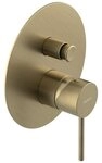 Sapho Duscharmatur ULTRASAN Unterputz-Duscharmatur, 2 Weg, Gold matt