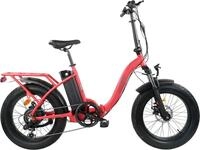 LLobe E-Bike Faltrad Elektro Faltrad 20" Terrain rot, 7 Gang Shimano Tourney