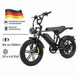 PIXAR E-Bike Cityrad E6 3.0 Elektrofahrrad 48V 15Ah 7-Gang 20"x4.0 Fatbike mit LCD,