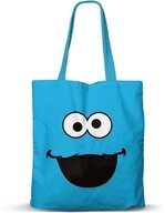 Karactermania Shopper Kr&uuml;melmonster Einkaufstasche im Face Design, FAN Shopping