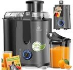 KESSER Entsafter f&uuml;r Obst und Gem&uuml;se aus Edelstahl Slow Juicer, 1100 W,...