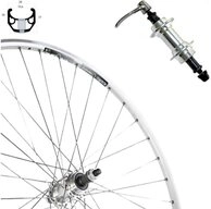 Roland Laufrad Roland Hinterrad 28"" FW7 silber SE CHRINA Aluminiumfelge und...