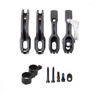 Magura Felgenbremse MAGURA HSi-Adapter komplett f&uuml;r eine Bremse, schwarz -...