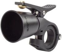M-Wave Fahrradklingel M-Wave Trophy Fahrradglocke Messing Schwarz - 36 mm, sehr