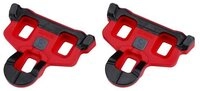 BBB Fahrradpedale BBB Schuhplatten PowerClip 6 degree rot