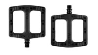Deity Plattformpedale Deity Deftrap Plattform-Pedale Black - 113&times;103 mm