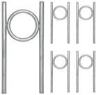 TRUTZHOLM Fahrradst&auml;nder 5x Fahrradanlehnb&uuml;gel 115 x 53 cm Stahl...