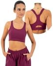 Smilodox Sport-BH Sylva, Top Damen, Bustier, figurbetont mit Cut-Out R&uuml;ckendetail