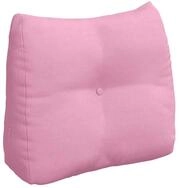 vidaXL R&uuml;ckenkissen R&uuml;cken Kissen Rosa 60 x 24 x 50 cm Stoff, 1-tlg.