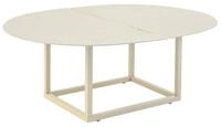 Brafab Couchtisch, Stabiles, rechteckiges Aluminiumgestell mit Stellschrauben