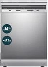 homeX Standgeschirrsp&uuml;ler DWFS601442A-S, 10 l, 14 Ma&szlig;gedecke, Sp&uuml;lmaschine