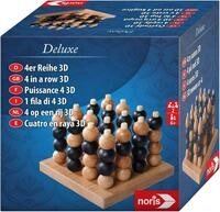 Noris Spiel Familienspiel Strategiespiel Deluxe 4er Reihe 3D 606102033
