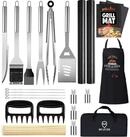 LuxusKollektion Grillbesteck-Set Grillbesteck Set Edelstahl BBQ Zubeh&ouml;r...