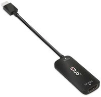 CLUB3D HDMI + Micro USB to DisplayPort&trade; 4K120Hz or 8K30Hz M/F Active Adapter