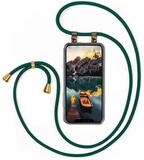 moex Handykette f&uuml;r iPhone XR H&uuml;lle mit Band Free Spirit Gr&uuml;n 6,1 Zoll,