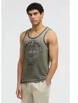 CAMP DAVID Tanktop in softer Haptik gr&uuml;n 4XL (66/68)