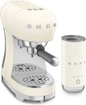 Smeg Espressomaschine ECF12CREU, inkl. Milchaufsch&auml;umer