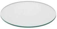 relaxdays Tischplatte Glasplatte 8mm ESG (1 St), 30 cm