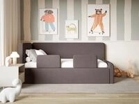 Selsey Kinderbett FANKO, Kinderbett mit Kopfteil, Rausfallschutz, Matratze,...